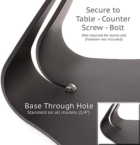 Thought Out EnCloz Steel Stand Anti-Theft Security Enclosure - Black - Made in USA - Compatible with Apple iPad (A16), 10.9 (10g)