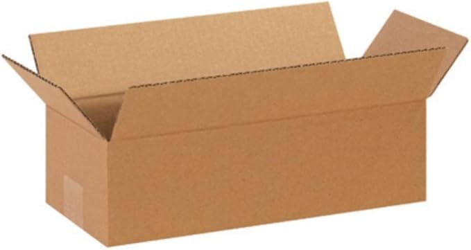 Secure Seal - 14x7x5 Pack of 50 Corrugated Cardboard Packing Shipping Mailing Moving Carton Boxes