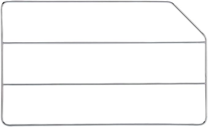 Rev-A-Shelf 18" Baking Sheet Shelf Organizer for Wall and Base Kitchen Cabinets, Divider Pan Rack Storage Wires for Cupboards, Chrome, 597-12CR-2-1