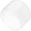 uxcell 4pcs Rubber End Caps 60mm ID Vinyl Round Tube Bolt Cap Cover Screw Thread Protectors Clear, 40mm Height