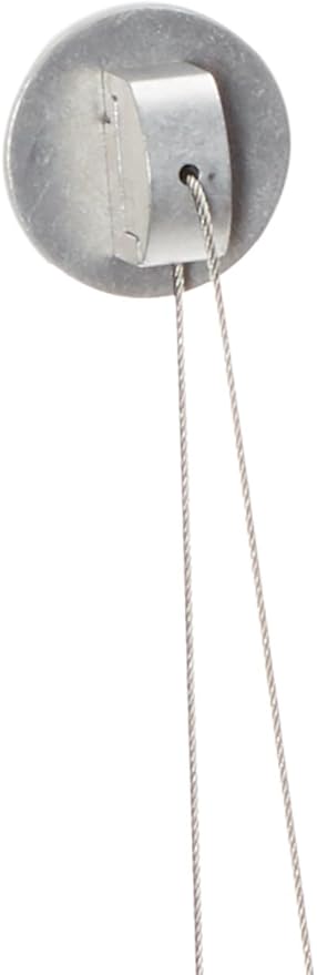 Spancraft Glass CR-4.75x30-Brushed Steel Crane Glass Shelf, Brushed Steel, 4.75" x 30"