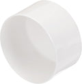 uxcell 4pcs Rubber End Caps 70mm ID Vinyl Round End Cap Cover Screw Thread Protectors White, 40mm Height