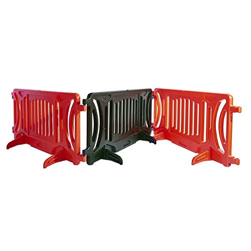 Billboard Barricade 42x96 Plastic Pedestrian Barricade- Purple