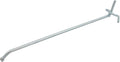SSWBasics 8 inch Chrome Pegboard Hooks - Peg Hooks fits in 1/4" or 1/8" holes (20 Pack)- Chrome Metal Pegboard Hooks - Durable Peg Board Hooks for Retail and Home - Peg Board Tool Hangers for Organized Storage