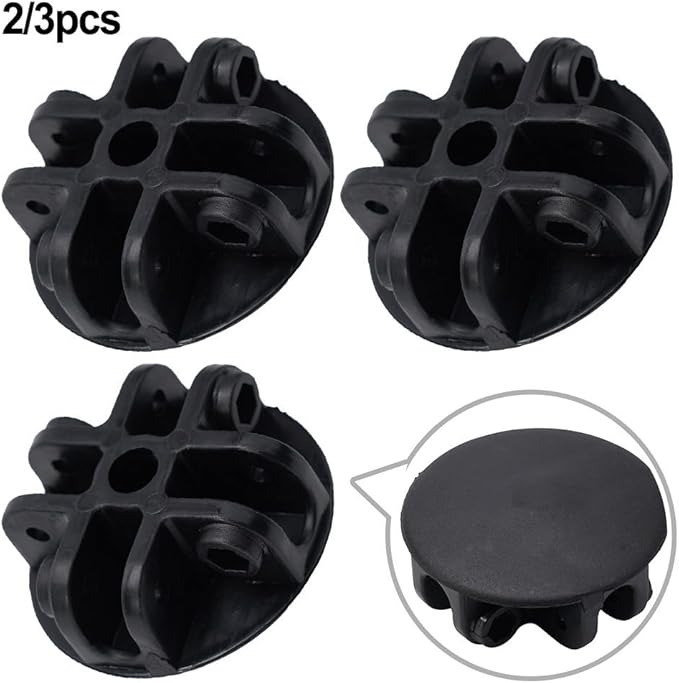 Tent Plastic Top Cover, Pop-up Canopy Connector, 4-Way Center Bracket Connector Black Gazebo Accessories, Tent Cooling Tent Plastic Accessories(2pcs)