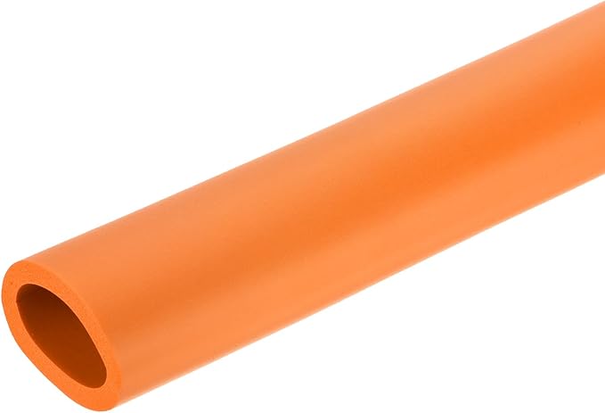 uxcell Foam Tubing for Handle Grip Support,32mm(1 1/4") ID 44mm(1 3/4") OD 0.3 Meter/1ft Length Orange