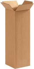 Secure Seal - 4x4x12 Pack of 200 Corrugated Cardboard Packing Shipping Mailing Moving Carton Boxes