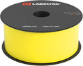 LabelTac 4 and Pro Model Indoor/Outdoor Rack Label Supply 2" x 150' Hi-Vis Yellow