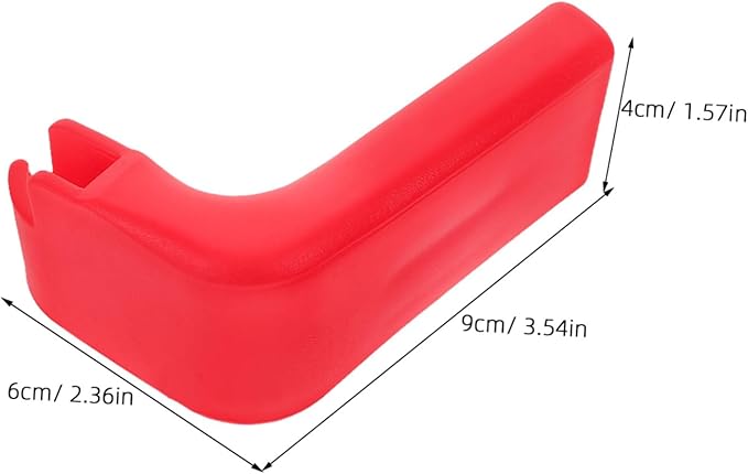 Toyvian Grocery Cart Front Bumper Protector Strip Plastic Edge Guard for Shopping Cart Safety Easy Install Anti-Impact Replacement Accessory for Supermarkets