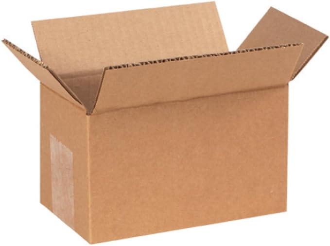 Secure Seal - 7x5x5 Pack of 200 Corrugated Cardboard Packing Shipping Mailing Moving Carton Boxes