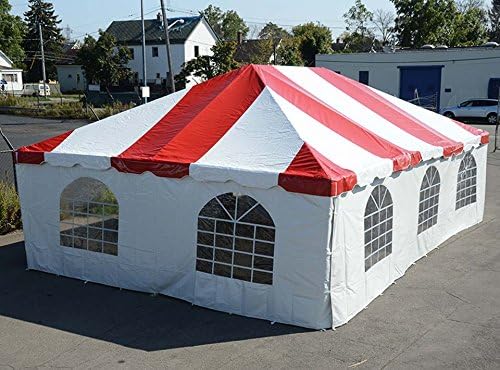 TentandTable Standard Cathedral Tent Sidewall, 7-Foot by 10-Foot, Waterproof Sidewalls for Commercial Party & Canopy Tents, UV Resistant & Removable, 14oz Translucent Vinyl, Tent Not Included