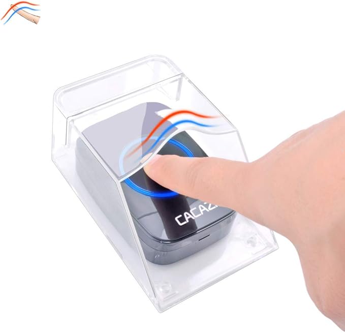 Waterproof Cover For Doorbell Door Button Transparent Button Transmitter