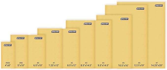 Kraft Bubble Mailers 100 Pack, 14.5 x 20 Inch Padded Shipping Envelopes, Yellow Mailing Envelopes for Documents & Packages, Durable & Lightweight, Made in USA