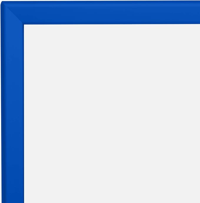 SnapeZo Poster Frame 20x30, Blue, 1.25 Inch Aluminum Profile, Front-Loading Snap Frame, Wall Mounting, Professional Series