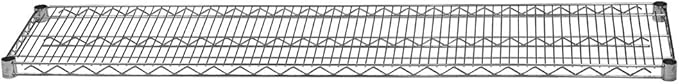 Shelving Inc. 14" d x 60" w Chrome Wire Shelving with 1 Tier Shelf, Weight Capacity 800lbs Per Shelf