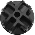 eMagTech 4-Way Roof Centre Bracket Canopy Connector Joint for Gazebo Tent Circular Apex Bracket Gazebo Tent Replacement Accessories Plastic Black