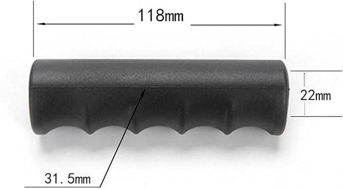 2Pcs Garden Wheelbarrow Handles Handle Grip Covers Weatherproof Anti Slip Handle Wraps for Trolley Carts Lawn Mowers Tractors