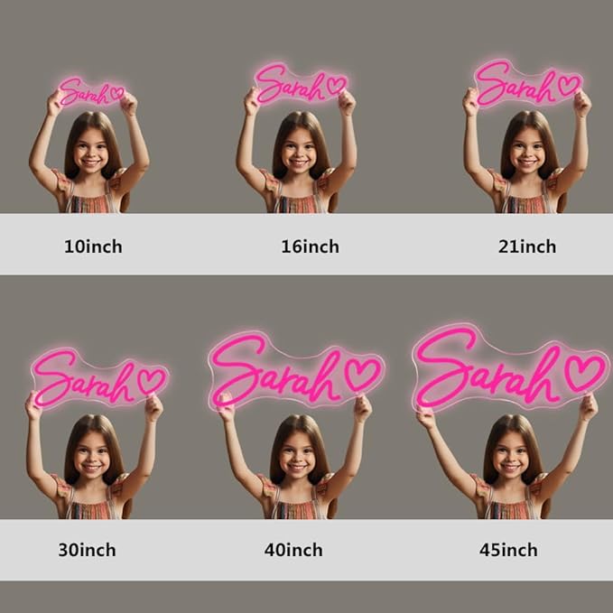 Custom Neon Signs,Customizable for Wall Decor,Personalized Neon Sign for Wedding Birthday Party Gift Party Bar Game Room Home Business Shop Name Logo