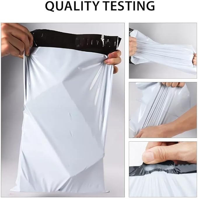 200 7.5x10.5 Poly Mailers Bags Inch Premium Envelopes Shipping Bag, Self-Seal, Waterproof, Privacy Opaque, Mailing Packaging Bags
