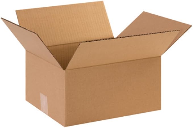 Secure Seal - 14x12x8 Pack of 50 Corrugated Cardboard Packing Shipping Mailing Moving Carton Boxes