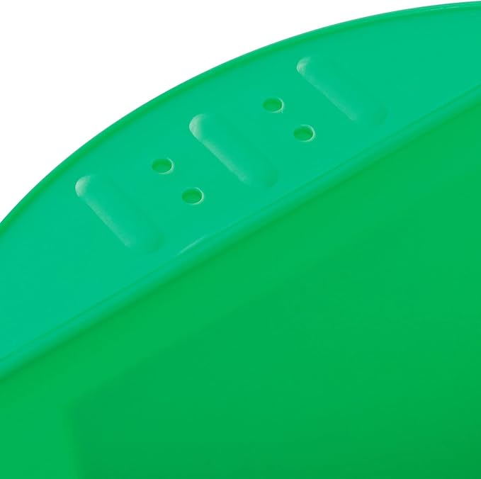 Global Industrial Inventory Control Cone W/Dry Erase Decals, 10" L x 10" W x 5" H, Green, Lot of 5
