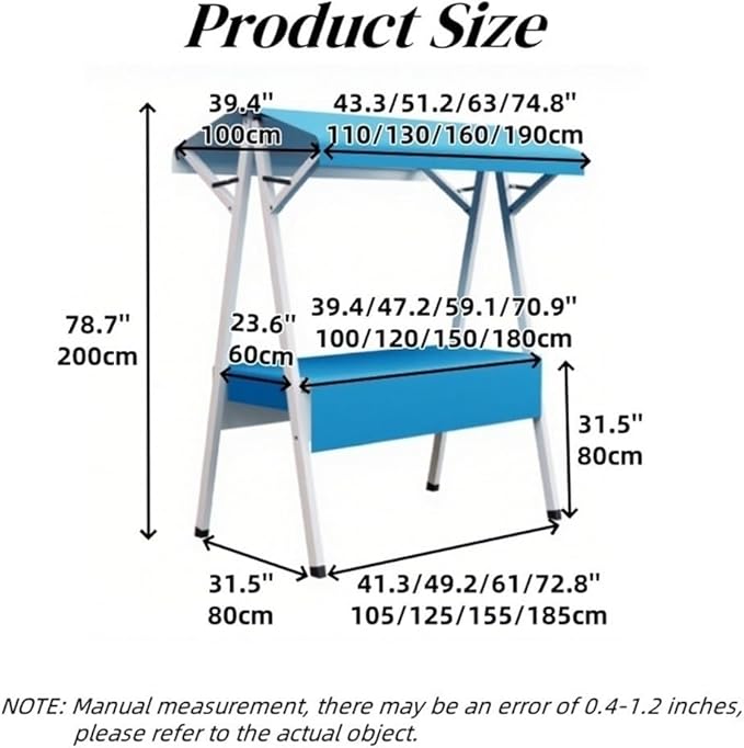 Foldable Food Cart for Business, Lightweight Farmers Market Stalls with Awning, Vendor's Stall Kiosk for Sale Hot Dog, Ice Cream, Food(White,47.2in)