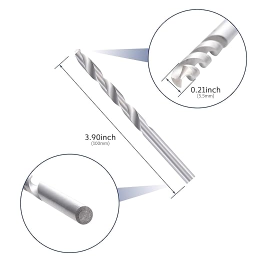 20 Pack 45 Degree Angle Protective Sleeves, Black Cable Railing Corner Protector Sleeve Beveled for 1/8" Wire Rope, T316 Marine Grade Cable Railing Kit with Two Drill Bit for Wood Posts HF039B