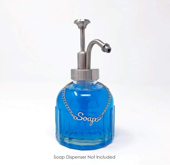 Soap and Lotion Label Tags Rust Resistant (Silver)