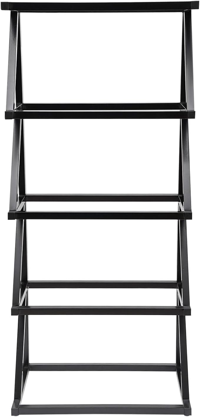 Fruit Vegetable Storage Basket,Kitchen Organizers 5 Tier Basket Stand Storage Baskets Market Shelf for Kitchen Store (Black)
