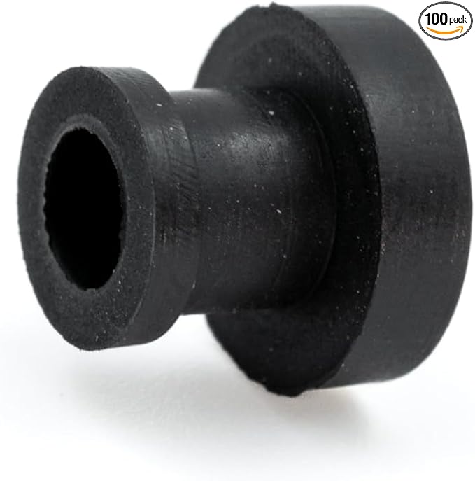 Rubber Grommets for 1/8" Cables for Metal Cable Railing Posts - Lot of 100