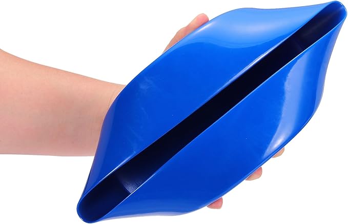 uxcell 4pcs Rubber End Caps 200mm(8 Inch) ID Vinyl Round End Cap Cover Screw Thread Protectors Blue, 50mm Height
