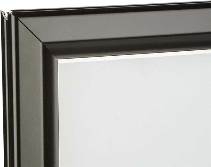 Displays2go 30 x 40 Inch Sidewalk Sign, Waterproof, Snap Frame, Spring Base, 2 Sided, Black (OWS3040B)