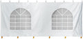 TentandTable Standard Cathedral Tent Sidewall, 9-Foot by 20-Foot, Waterproof Sidewalls for Commercial Party & Canopy Tents, UV Resistant & Removable, 14oz Translucent Vinyl, Tent Not Included