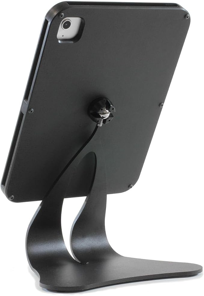 Thought Out EnCloz Steel Stand Anti-Theft Security Enclosure - Black - Made in USA - Compatible with Apple iPad Air 13 (M3), (M2)