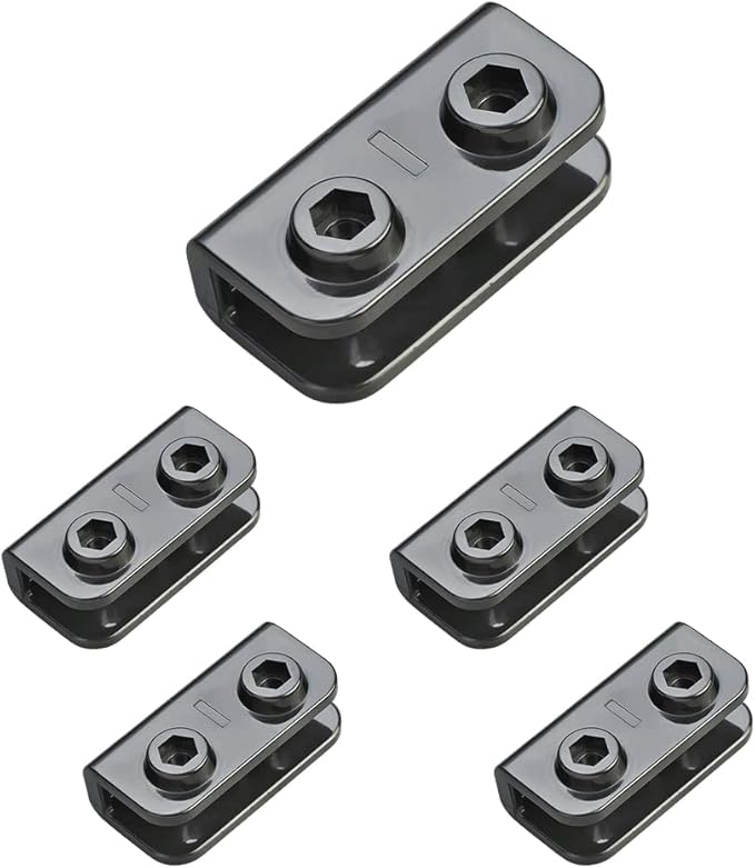 5 Pcs Rectangular Bracket Legs Pop Up Tent Legs Gazebo Replacement Connector Spare Parts for Pop Up Gazebo Tent Outdoor Furniture
