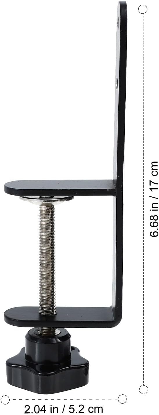 Metal Pegboard Hooks Set Sturdy Pegboard Bracket Clips for Easy Installation, Organizing Small Utensils Crafts, Black, Home Use