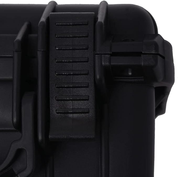 PP Portable Flight Case, Lockable Tool Box for Transportation Travelling, Protective Equipment Case, 10.6"x9.7"x4.9", -288