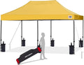 ABCCANOPY Patio Pop Up Canopy Tent 10x20 Commercial-Series(Gold)
