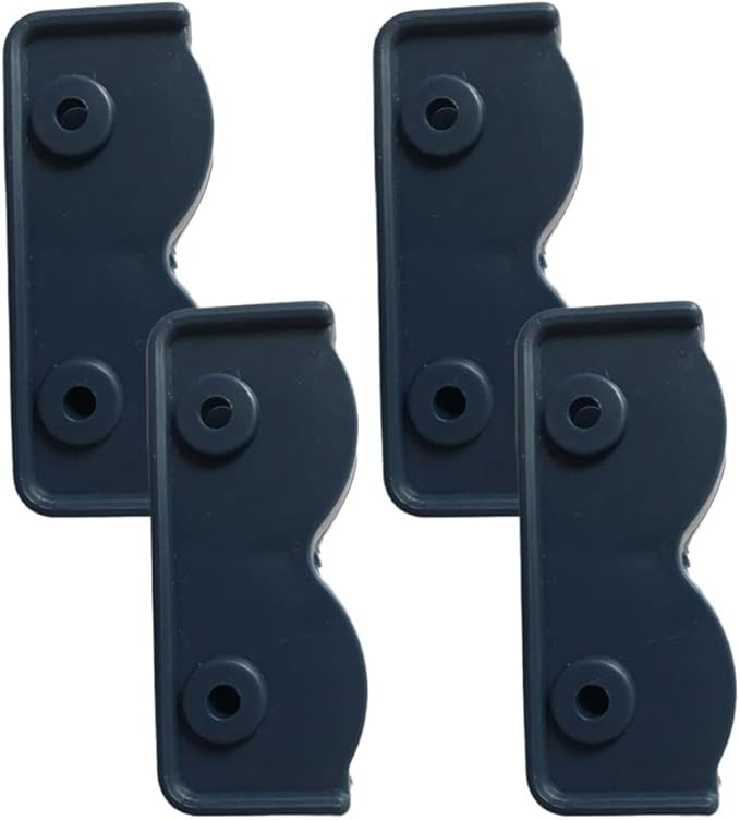 4 pcs Rectangular Bracket Replacement Connectors, Canopy Tent Gazebo Replacement Connector Spare Parts for Pop-Up Gazebo Tent Outdoor Furniture
