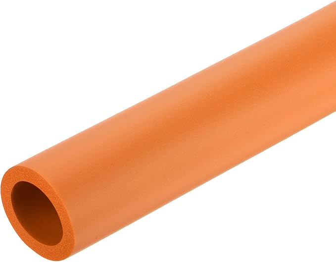 uxcell Foam Tubing for Handle Grip Support,22mm(7/8") ID 32mm(1 1/4") OD 0.3 Meter/1ft Length Orange