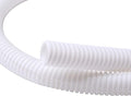 Alex Tech 50ft - 1/4 inch Split Wire Loom Tubing - White