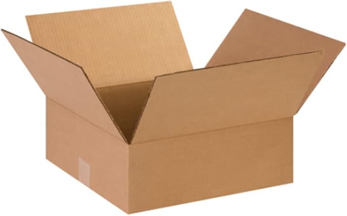 Secure Seal - 15x15x5 Pack of 50 Corrugated Cardboard Packing Shipping Mailing Moving Carton Boxes
