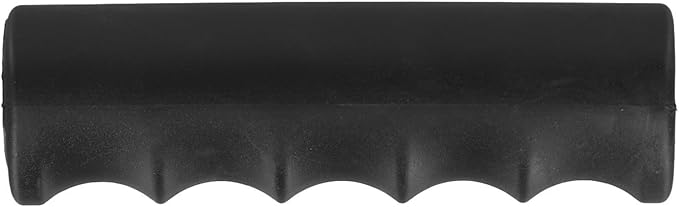 2Pcs Rubber Handle Cover Wheelbarrow Rubber Non-Slip Ergonomic Weatherproof Round Handle Grip Covers For Garden Carts(118 x 25mm)