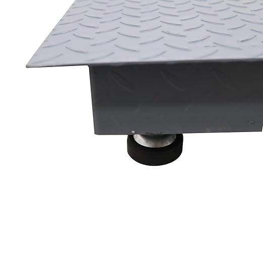 1-5T Industrial Floor Scale Heavy Duty Pallet Scales(4.92ft*4.92ft) Pallet Floor Scale with Smart Digital Indicator for Warehouse Shipping, Commercial Weighing 100-240V