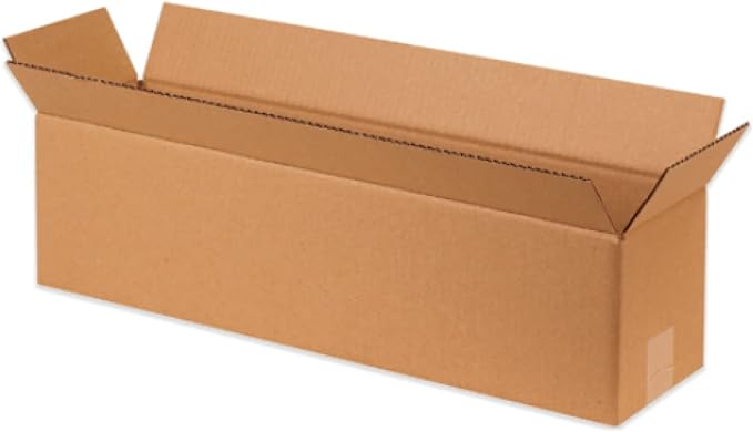 Secure Seal - 20x8x6 Pack of 100 Corrugated Cardboard Packing Shipping Mailing Moving Carton Boxes