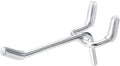 Pegboard Hooks, 2-Inch, 50 Pack Sturdy Hooks with 150 Peg Locks/Caps for 1/4 inch and 1/8 inch Peg Board, Metal Hanger for Garage, Craft Room and Store, Won’t Fall Out