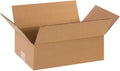 Secure Seal - 12x8x4 Pack of 25 Corrugated Cardboard Packing Shipping Mailing Moving Carton Boxes