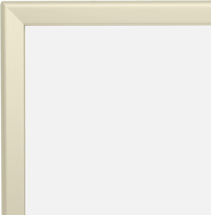 SnapeZo Photo Frame 18x24, Off-White, 1.25 Inch Aluminum Profile, Front-Loading Snap Frame, Wall Mounting, Professional Series