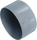 uxcell 4pcs Rubber End Caps 70mm ID Vinyl Round Tube Bolt Cap Cover Screw Thread Protectors Grey, 40mm Height