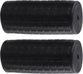 Rubber Wheelbarrow Handle Grips Round Tube Replacement Covers Anti Slip Garden Cart Handles with Ergonomic Design for Hand Truck Dolly Garden Tools Black 2 Pack(122 x 40mm)